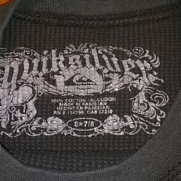 Quick Silver Long sleeve boys shirt - Picture 3 of 4